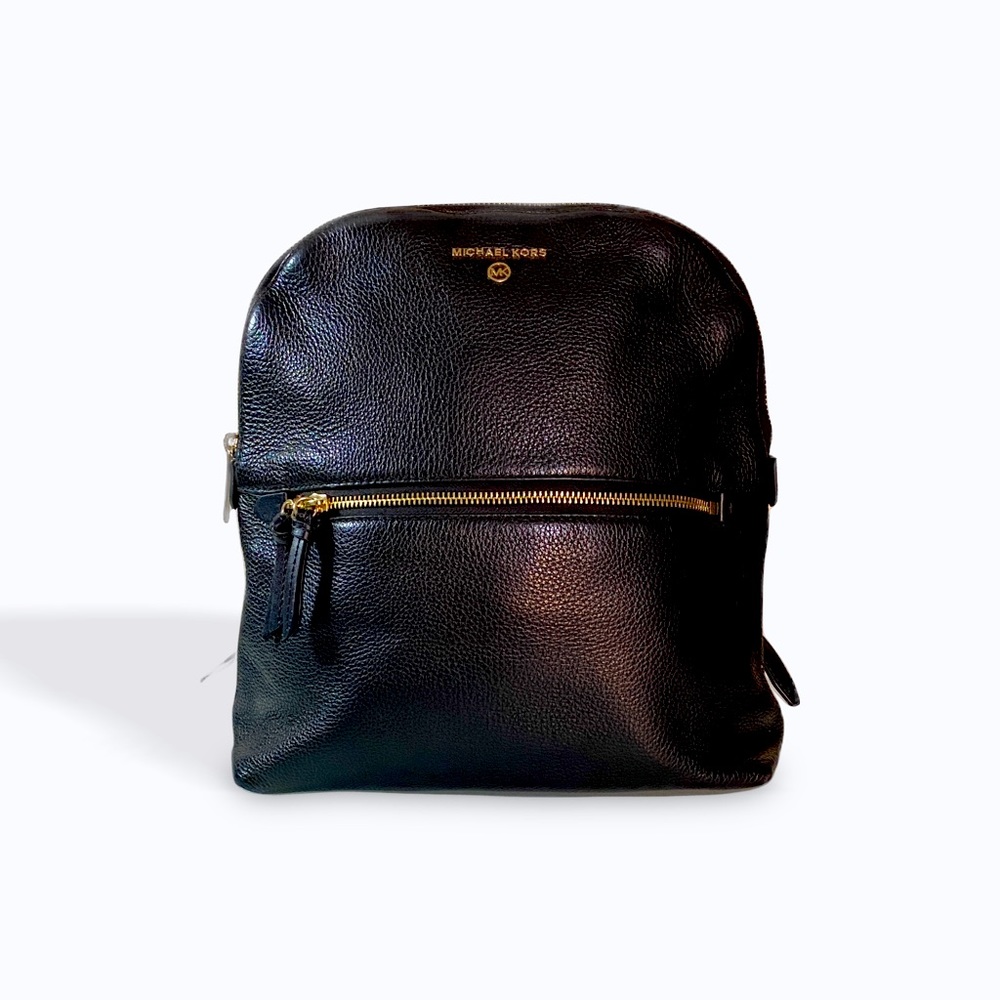 Michael Kors DALLAS ZIP BACKPACK Pebble Leather SLIM